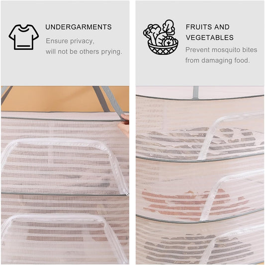SMERA® 3-Layer Foldable Hanging Drying Rack
