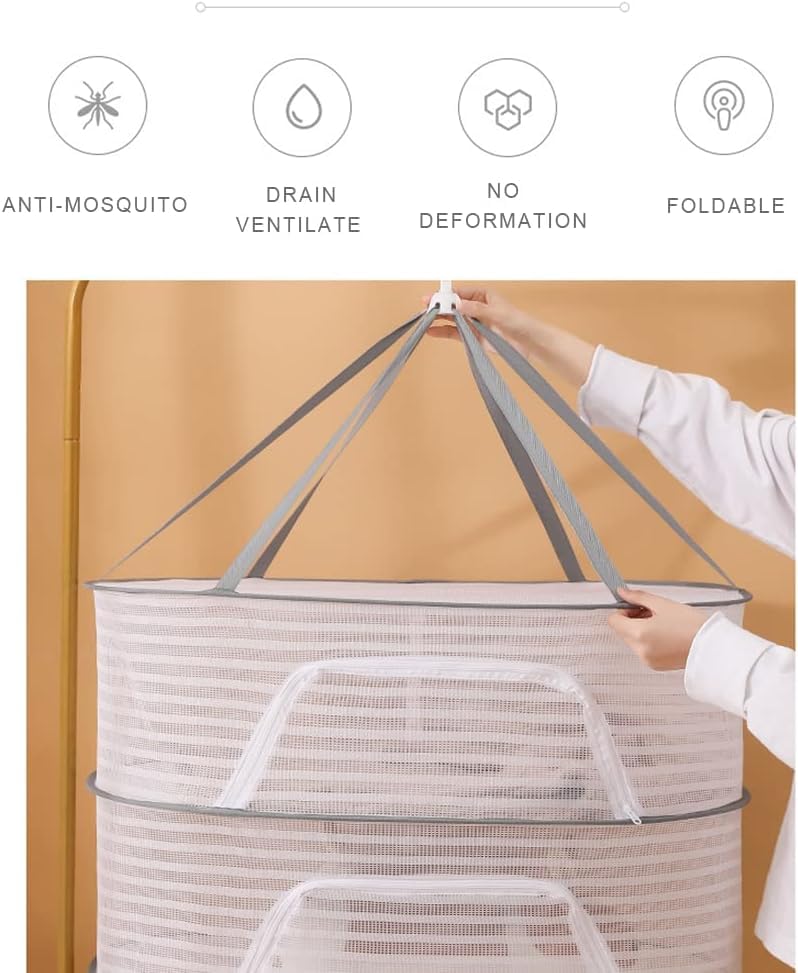 SMERA® 3-Layer Foldable Hanging Drying Rack